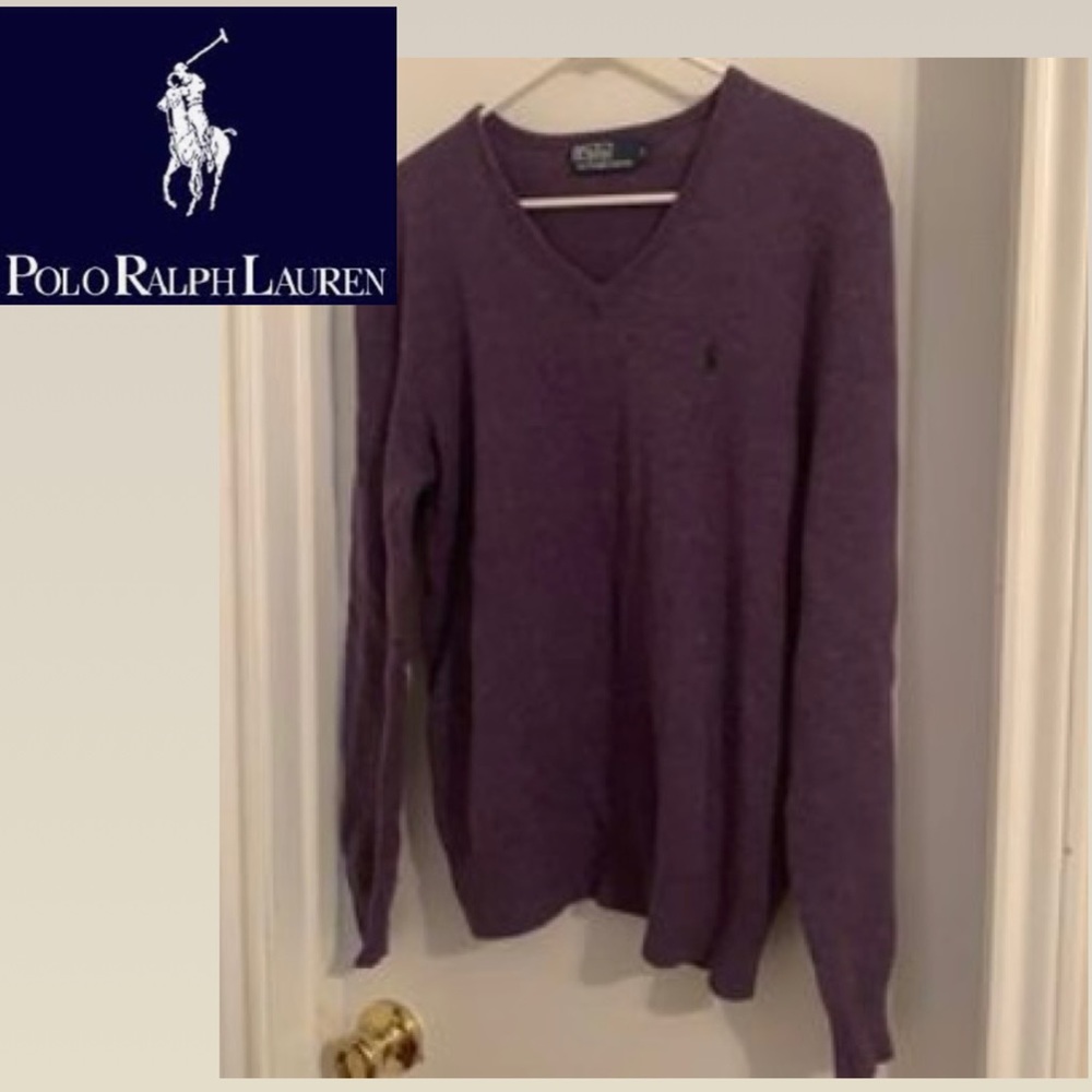 Polo by Ralph Lauren 100% Lambs Wool Sweater!